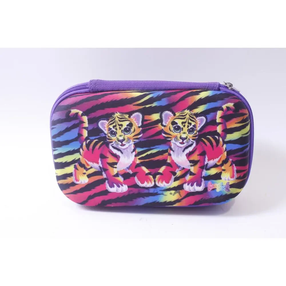 Lisa Frank, Forrest, Pencil Case, Tiger Cubs, Vintage, School, ~ 250130-WH 100